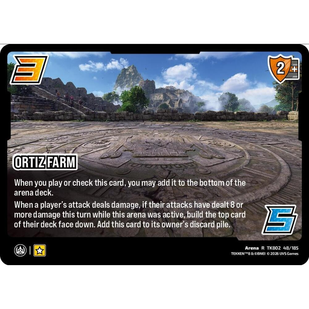 Ortiz Farm 48/185 TK802 Universus Tekken 8 Arena R