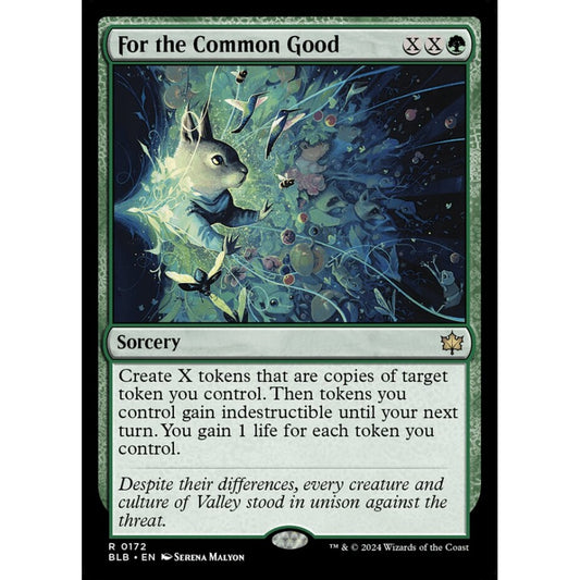 For the Common Good, 172, rare, Magic: The Gathering, Bloomburrow