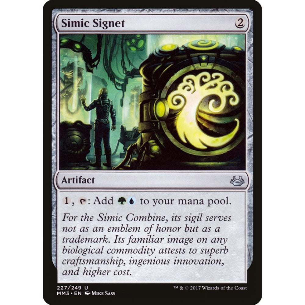 Simic Signet uncommon 227 Magic the Gathering Modern Masters 2017