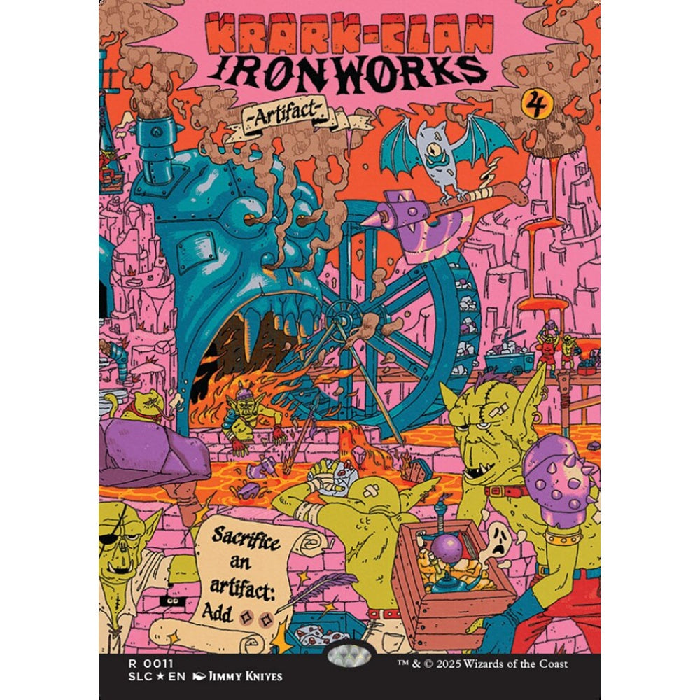 Krark-Clan Ironworks rare 11 Magic the Gathering Secret Lair Countdown