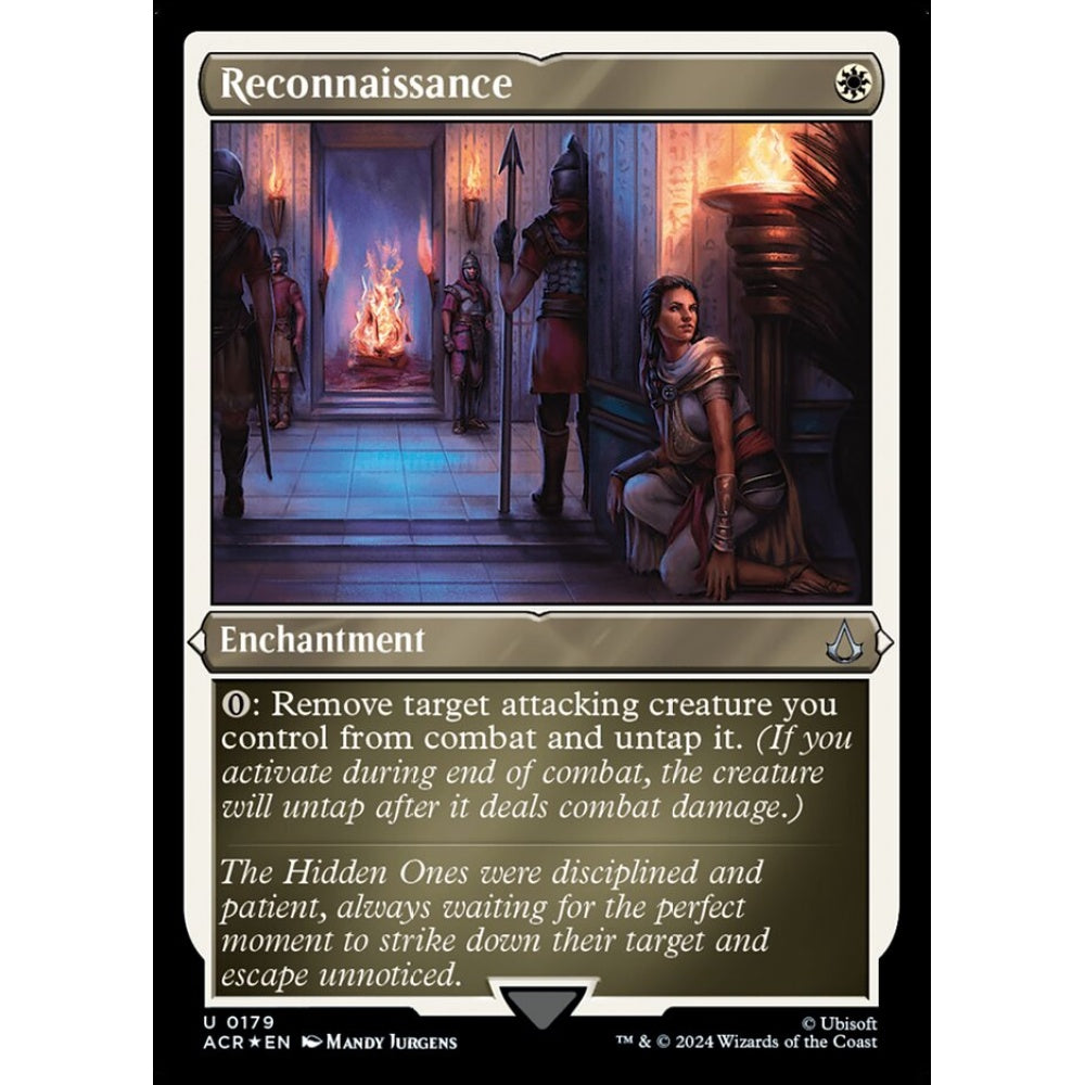 Reconnaissance uncommon 179 Magic the Gathering Assassin's Creed