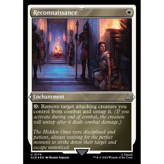 Reconnaissance uncommon 179 Magic the Gathering Assassin's Creed