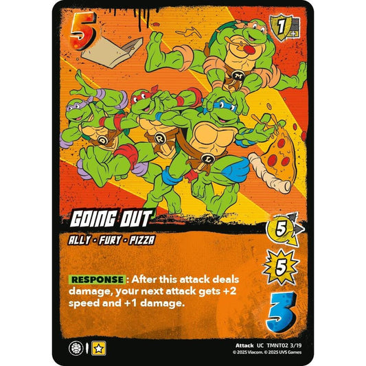 Going Out 3/19 TMNT02 Universus Teenage Mutant Ninja Turtles Starter Deck Attack UC