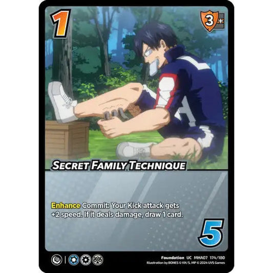 Secret Family Technique, 174/180, UC, UniVersus, MHA07 Girl Power