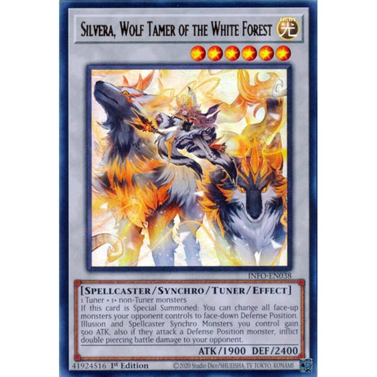 Silvera, Wolf Tamer of the White Forest INFO-EN038 Ultra Yu-Gi-Oh The Infinite Forbidden