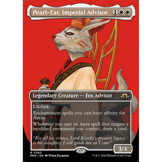 Pearl-Ear, Imperial Advisor, 363, rare, Magic: The Gathering, Modern Horizons 3