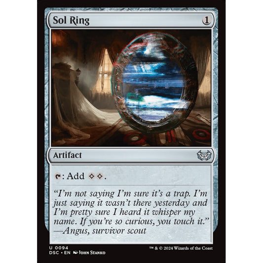 Sol Ring, 94, uncommon, Magic: The Gathering, Duskmourn: House of Horror