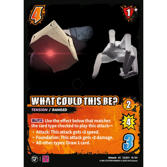 What Could This Be? 16/85 Universus Card Game Guilty Gear -Strive- UC Non-Foil