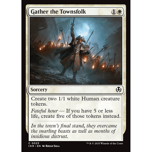 Gather the Townsfolk, 23, common, Magic: The Gathering, Innistrad Remastered