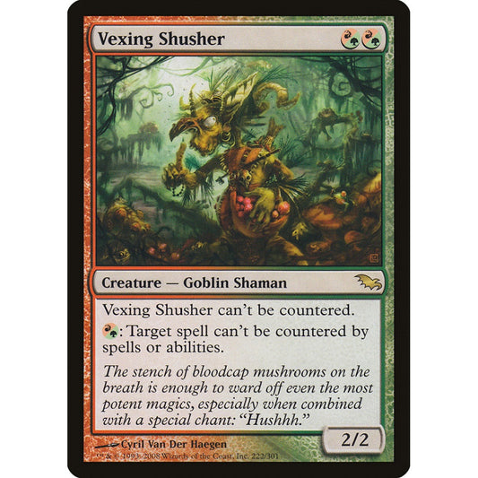 Vexing Shusher rare 222 Magic the Gathering Shadowmoor