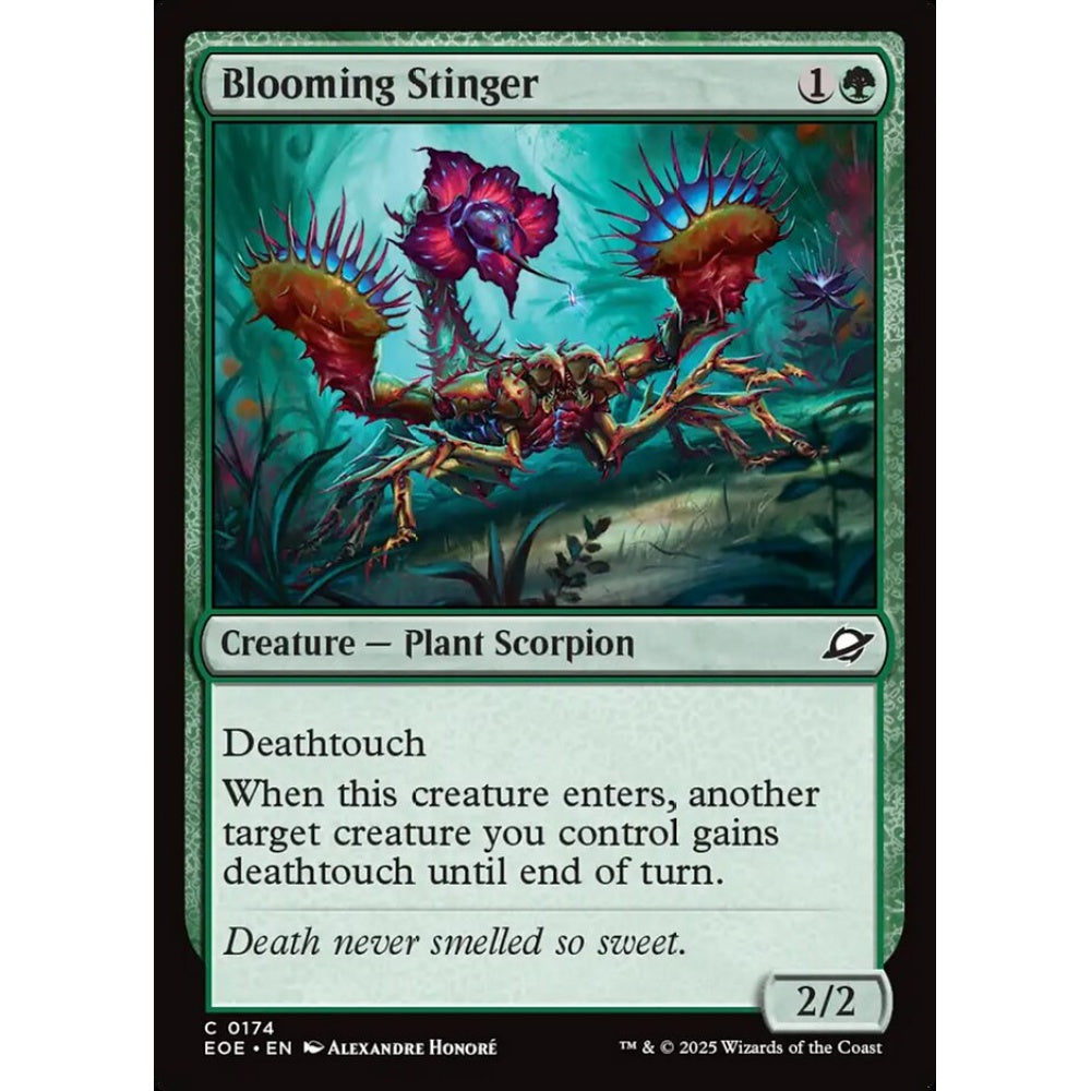 Blooming Stinger common 174 Magic the Gathering Edge of Eternities