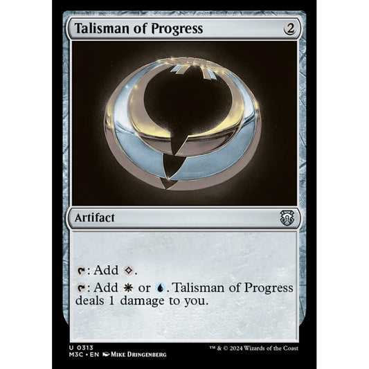 Talisman of Progress, 313, uncommon, Magic: The Gathering, Modern Horizons 3