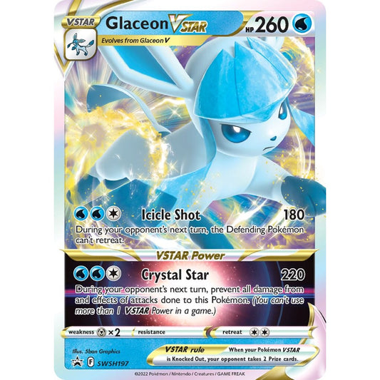 Glaceon VSTAR Promo SWSH197 Pokemon Card Game Sword & Shield Promos