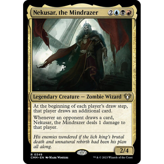 Nekusar, the Mindrazer rare 349 Magic the Gathering Commander Masters