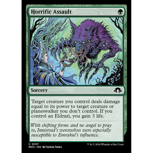 Horrific Assault, 157, common, Magic: The Gathering, Modern Horizons 3
