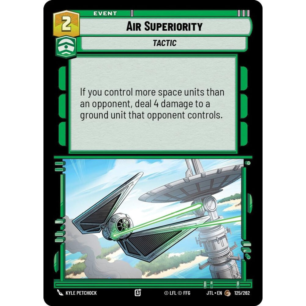 Air Superiority, C, JTL 125), Star Wars Unlimited