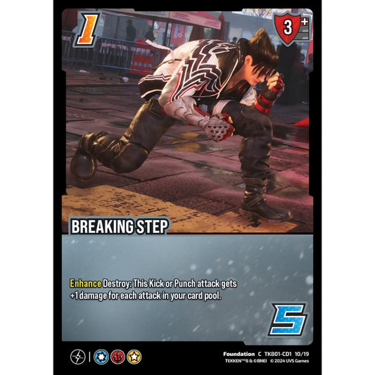 Breaking Step, 10/19, TK801-CD1, Universus, TEKKEN 8 Clash Decks, Foundation, C