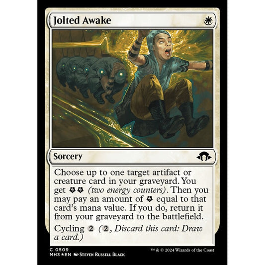 Jolted Awake, 509, common, Magic: The Gathering, Modern Horizons 3