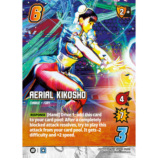 Aerial Kikosho 4/21 SF602 Universus Street Fighter 6: Challanger Series Chun-Li&Jamie Attack UR-ALT