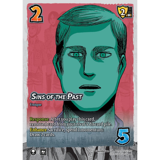 Sins of the Past, 145/297, UR, UniVersus, Attack on Titan: Battle for Humanity