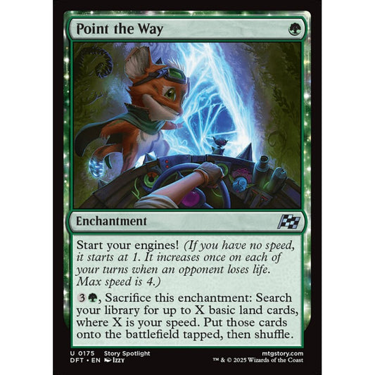 Point the Way, 175, uncommon, Magic: The Gathering, Aetherdrift