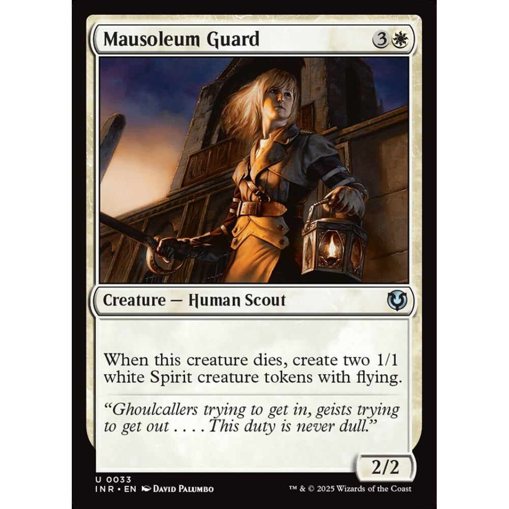 Mausoleum Guard, 33, uncommon, Magic: The Gathering, Innistrad Remastered
