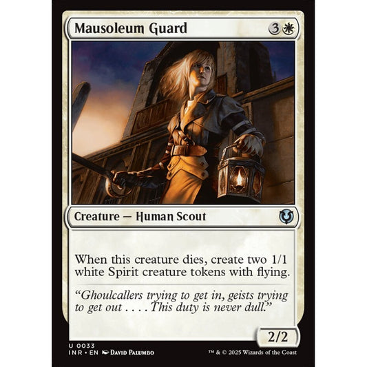 Mausoleum Guard, 33, uncommon, Magic: The Gathering, Innistrad Remastered