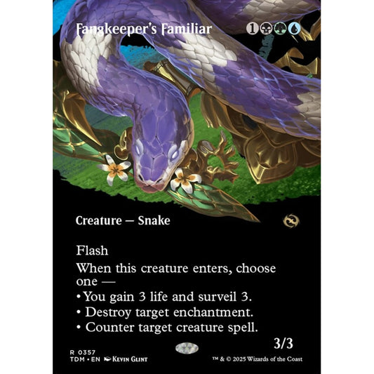 Fangkeeper's Familiar rare 357 Magic the Gathering Tarkir: Dragonstorm