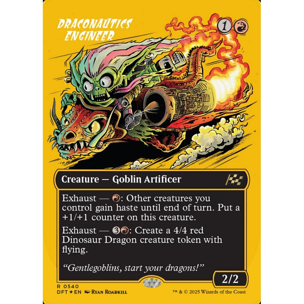 Draconautics Engineer, 540, rare, Magic: The Gathering, Aetherdrift
