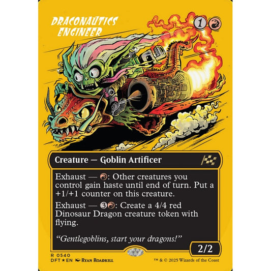 Draconautics Engineer, 540, rare, Magic: The Gathering, Aetherdrift