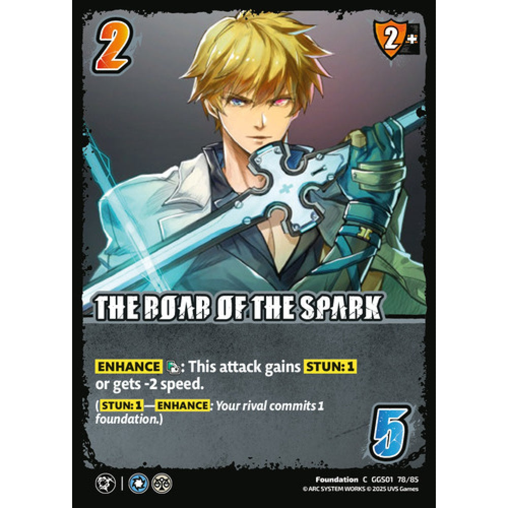The Roar of the Spark 78/85 Universus Card Game Guilty Gear -Strive- C Non-Foil
