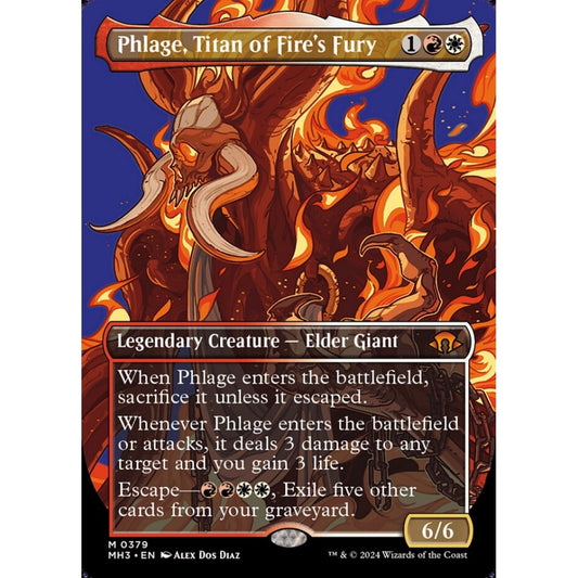 Phlage, Titan of Fire's Fury, 379, mythic, Magic: The Gathering, Modern Horizons 3