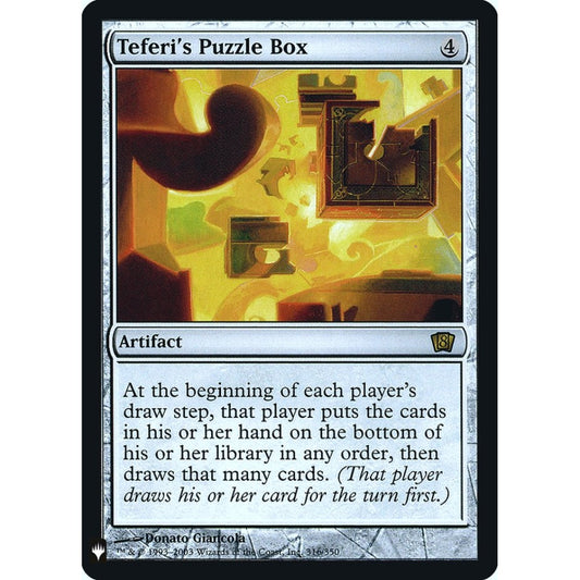 Teferi's Puzzle Box rare 8ED-316 Magic the Gathering The List