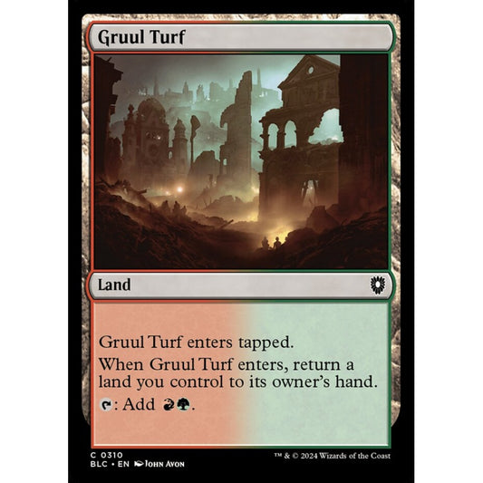 Gruul Turf, 310, common, Magic: The Gathering, Bloomburrow