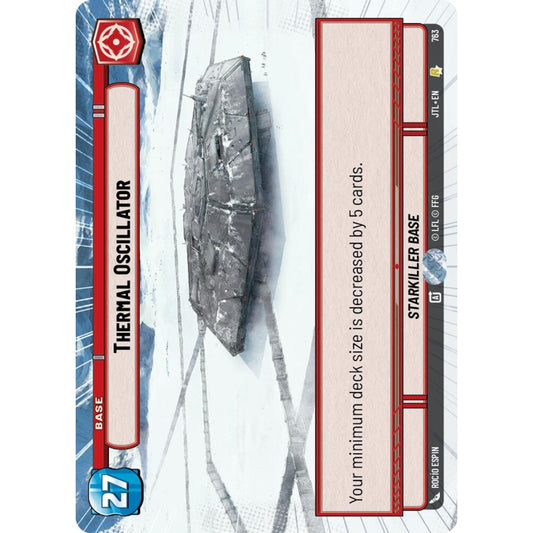 Thermal Oscillator, R, JTL 763) Hyperspace Foil, Star Wars Unlimited