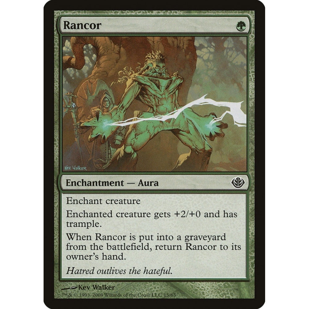 Rancor common 15 Magic the Gathering Duel Decks: Garruk vs. Liliana