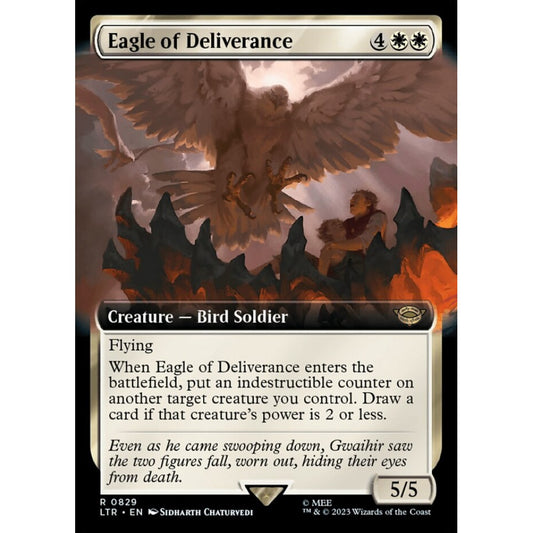 Eagle of Deliverance, rare, 829, Magic the Gathering, The Lord of the Rings: Tales of Middle-earth