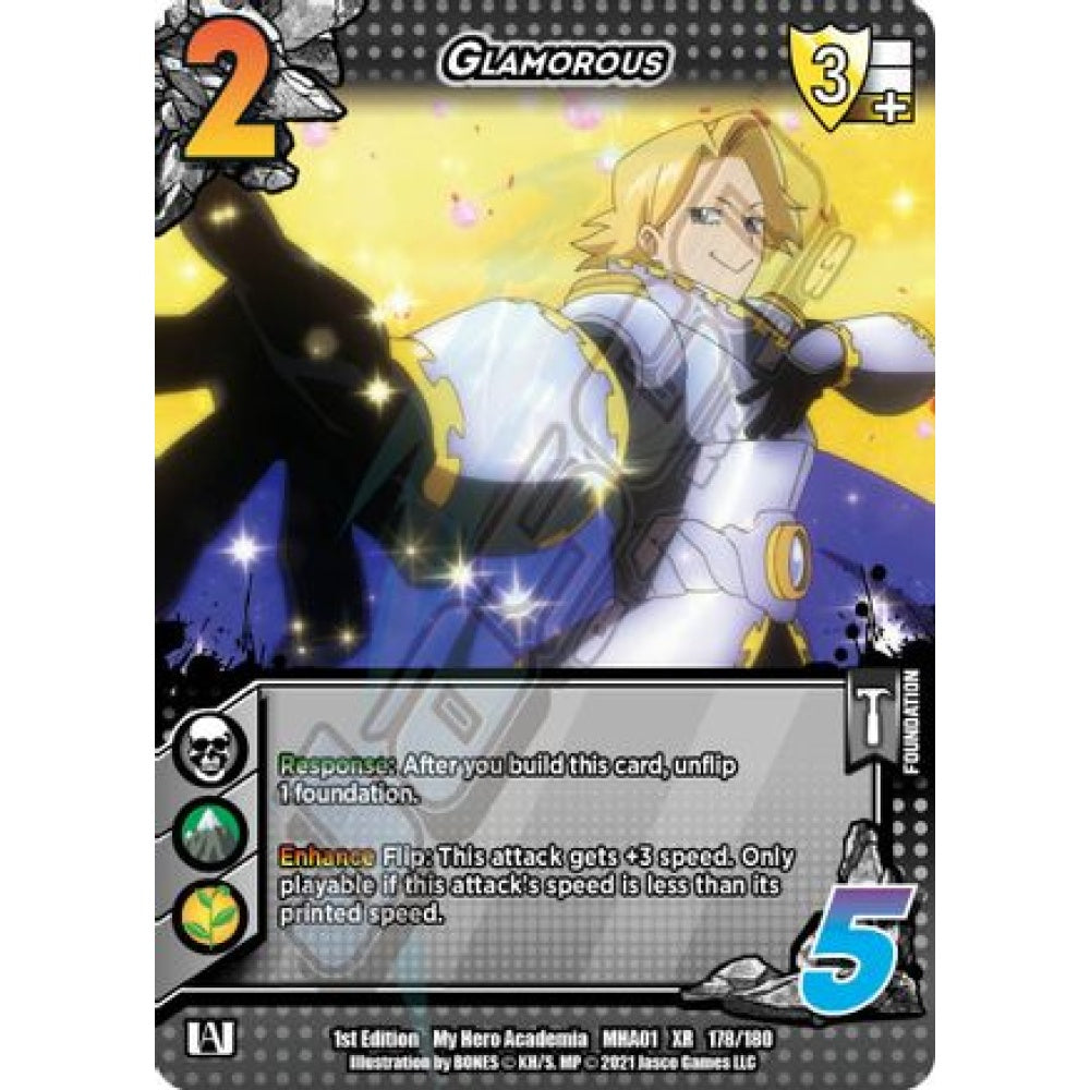 Glamorous, 178/180, XR, UniVersus, MHA01 My Hero Academia