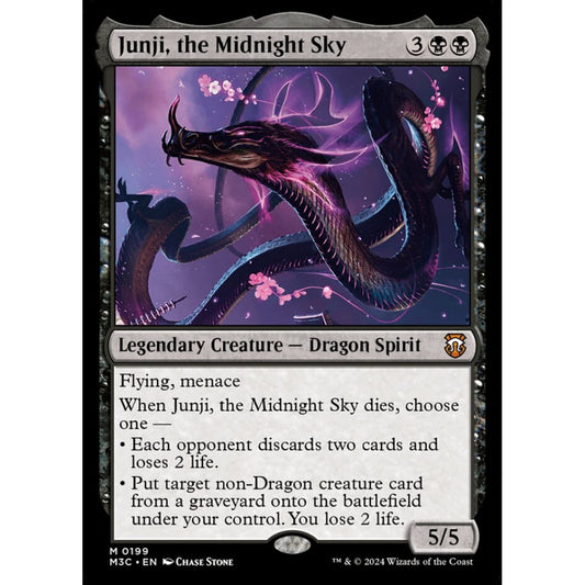 Junji, the Midnight Sky, 199, mythic, Magic: The Gathering, Modern Horizons 3