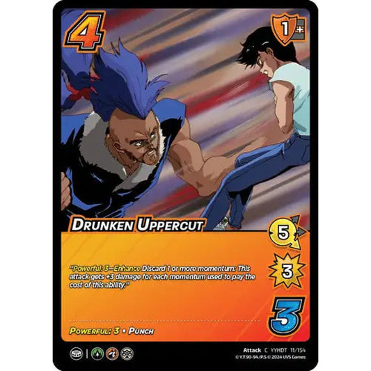 Drunken Uppercut, 11/154, C, UniVersus, Yu Yu Hakusho: Dark Tournament