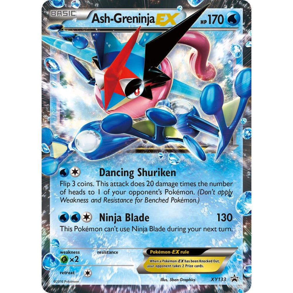 Ash-Greninja-EX Promo XY133 Pokemon Card Game XY Promos