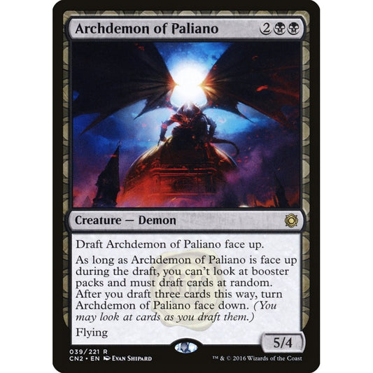 Archdemon of Paliano rare 39 Magic the Gathering Conspiracy: Take the Crown