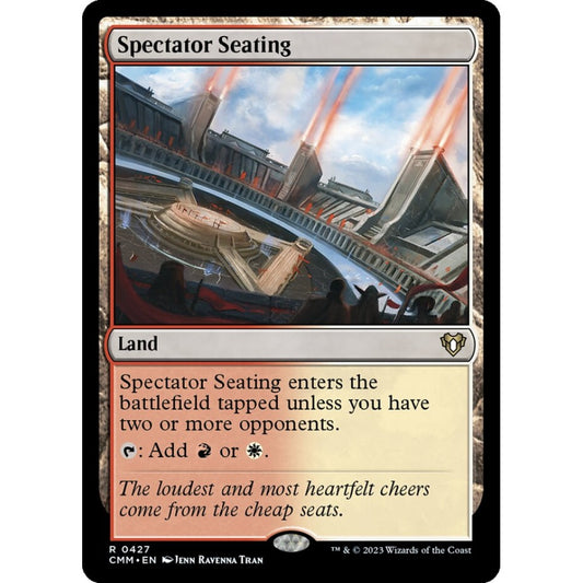 Spectator Seating rare 427 Magic the Gathering Commander Masters