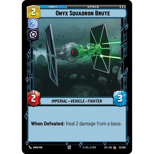 Onyx Squadron Brute, C, JTL 033), Star Wars Unlimited