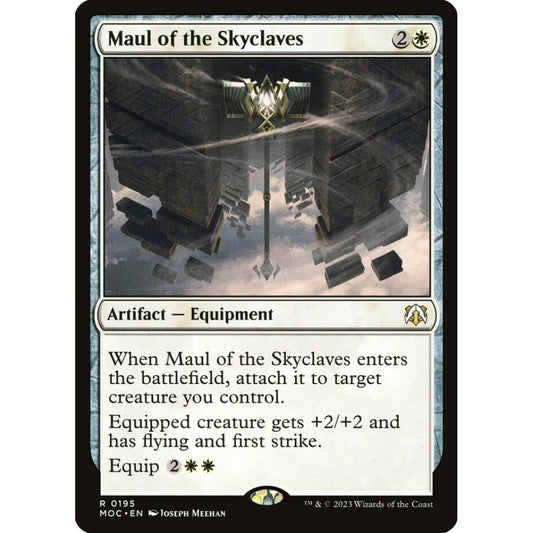 Maul of the Skyclaves rare 195 Magic the Gathering March of the Machine Commander