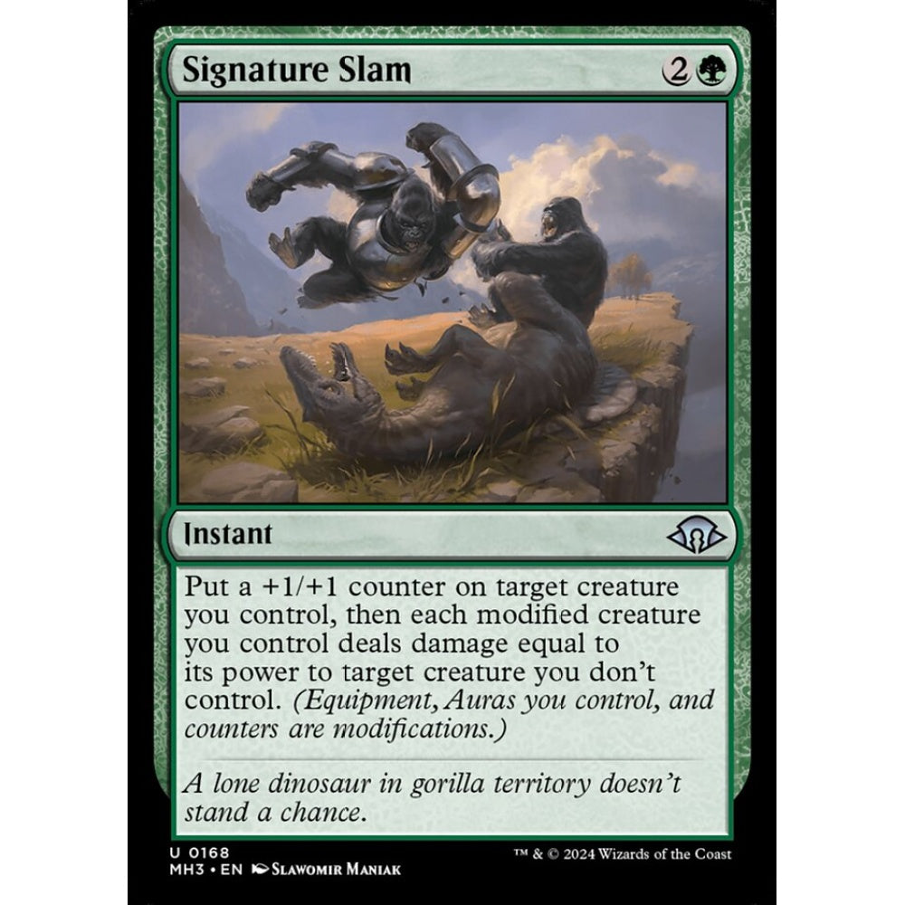Signature Slam, 168, uncommon, Magic: The Gathering, Modern Horizons 3