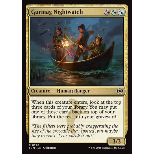 Gurmag Nightwatch common 190 Magic the Gathering Tarkir: Dragonstorm