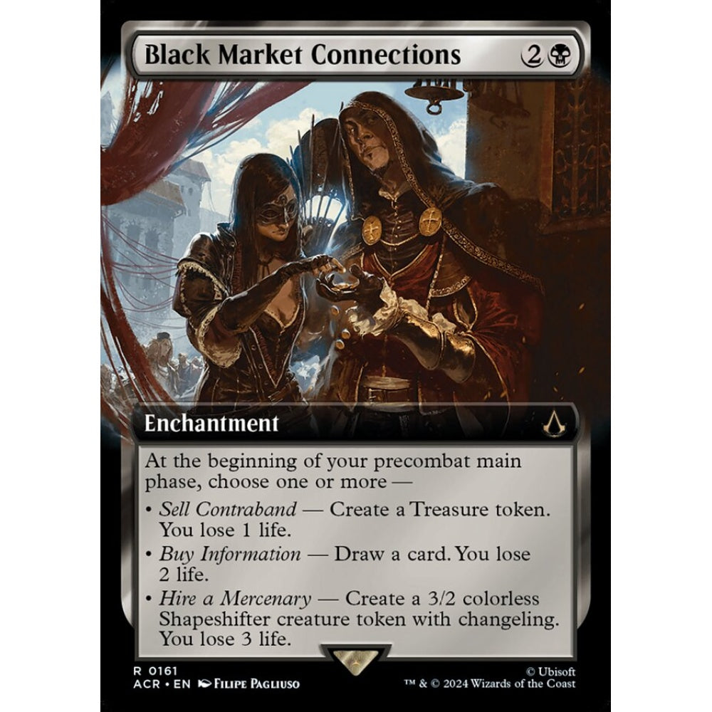 Black Market Connections rare 161 Magic the Gathering Assassin's Creed