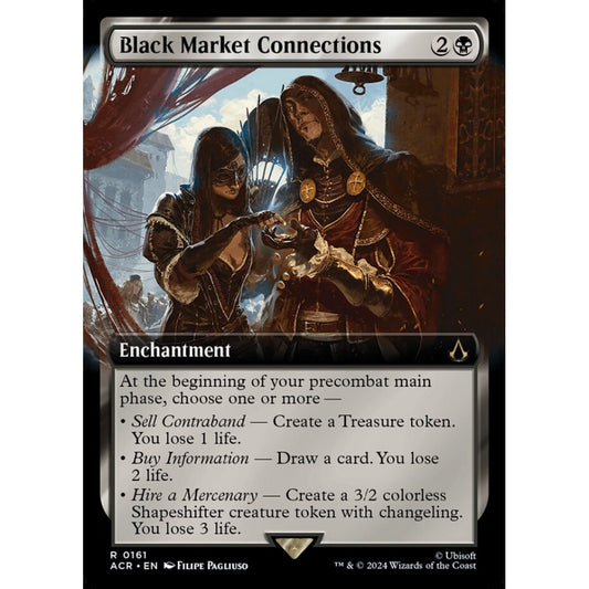 Black Market Connections rare 161 Magic the Gathering Assassin's Creed