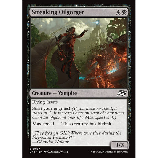 Streaking Oilgorger, 107, common, Magic: The Gathering, Aetherdrift